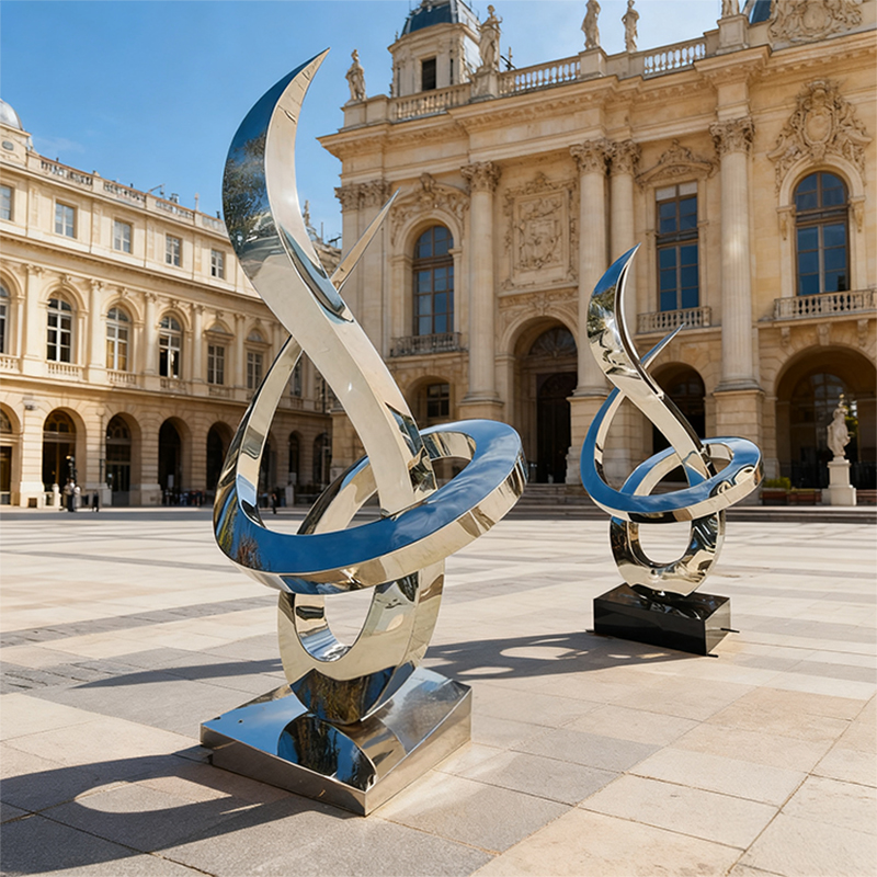 Arca Logam Selaras Biru & Perak