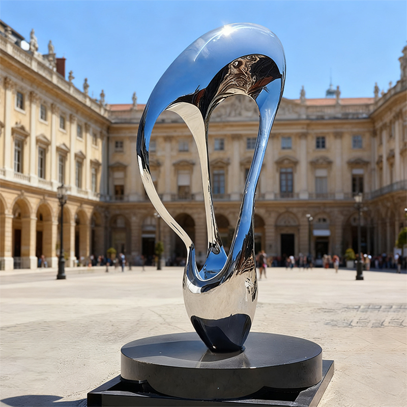 Arca Keluli Tahan Karat Digilap Cermin